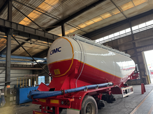 Ferro personalizável CIMC Caminhões de transporte de cimento