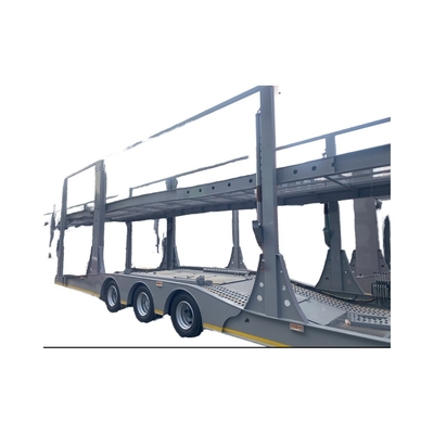 Veículo de transporte automóvel Semirreboque Veículo de transporte de dois andares com suspensão pneumática