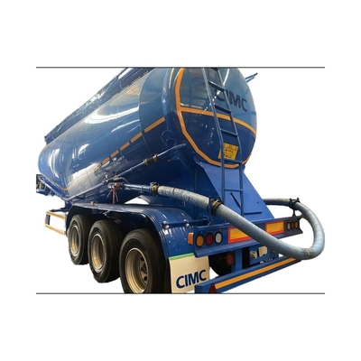 60t Max Carga útil CIMC Contadores Cimento Bulker Semi-reboques Cisterna para as necessidades do cliente