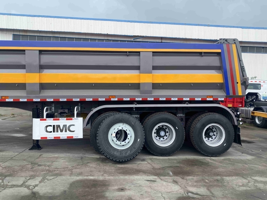 CIMC Camião semi-reboque de 3 eixos de alto desempenho Camião de transporte de inventário