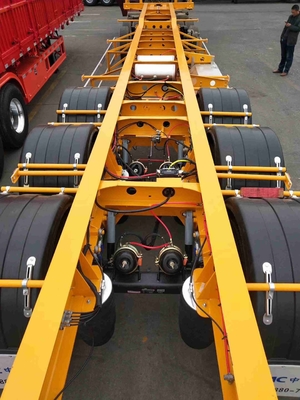 CIMC Alto padrão de 2 eixos Container Chassis Frame Trailer Frame Semi-trailer