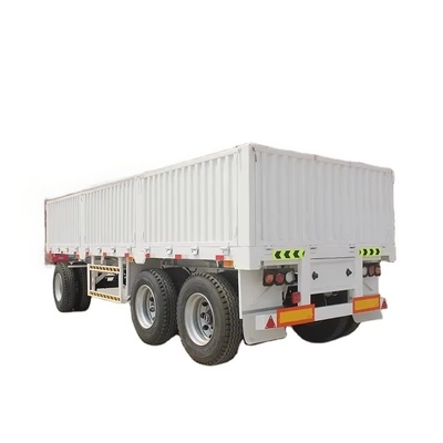 CIMC 40FT 2 eixos 7,5T peso de tara 12,4 * 2,48m carga útil 40T marca JOST duas velocidades manual de operação do trem de pouso vedação Semi-reboque