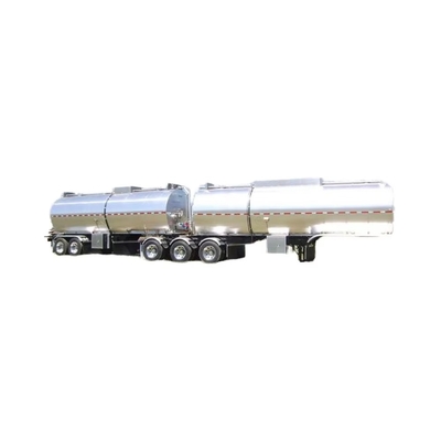 África Advanced B-Tank Fuel Tanker Semi Trailer: Projetado para transporte seguro e eficiente de líquido com capacidade aumentada