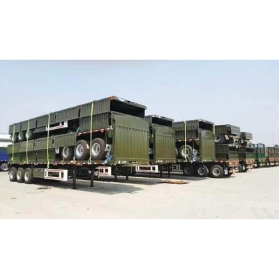 CIMC China Sinalização Semi-reboque Crime Transport Truck Reboque 100T vedação Semi-reboque