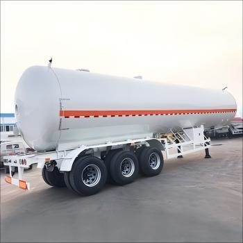 CIMC Tanque Lpg de alta segurança Semi-remolque Lpg de armazenamento Pequeno camião-tanque diesel vazio