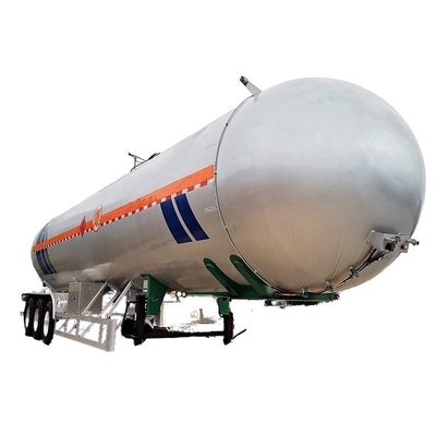 Semi-remolque de tanque de GLP de alta segurança: projetado para transporte seguro e eficiente de gás de petróleo liquefeito