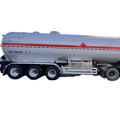 CIMC 3 / 4 eixos nitrogénio líquido gás natural Lpg camião-tanque e semi-reboque transporte de propano caminhão-tanque