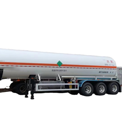 CIMC liga de ferro ou alumínio gás natural criogénico nitrogénio oxigénio 26,5 27,7 cbms ou personalizar tamanho semi-reboque petroleiro