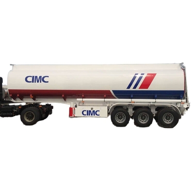 CIMC mais recente processo de aço de alta resistência de três eixos tanque de óleo semi-reboque