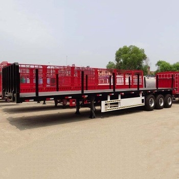 CIMC 3AXLES Semi-reboque de cama plana