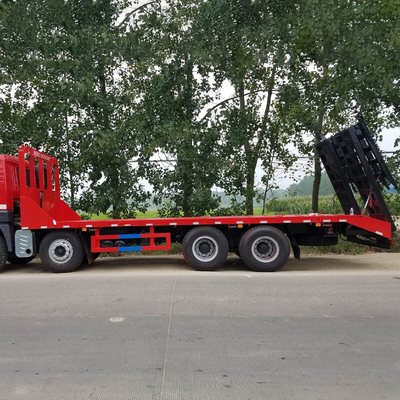 CIMC Aço de baixa liga de alta resistência Q345 2 eixos 35T Container de chão plano