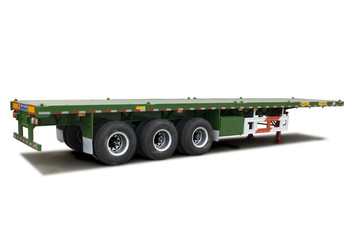 Semi-reboque de carga pesada para transporte estável e eficiente de cargas de grandes dimensões