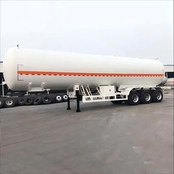 Semi-remolque de tanque de gás liquefeito de alta segurança para transporte seguro e eficiente de gás liquefeito de petróleo