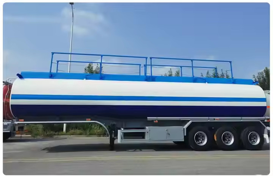 3 eixo 40000l de aço carbono transporte de produtos químicos líquidos ou gasosos camião-tanque de combustível pesado