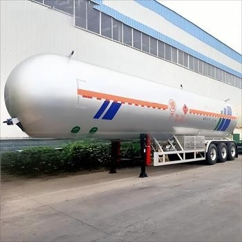 Semi-remolque de tanque de gás liquefeito de alta segurança para transporte seguro e eficiente de gás liquefeito de petróleo