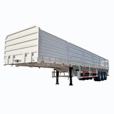 Container de parede lateral de carga pesada melhorado Semi-trailer Versátil Transporte de contêineres durável e eficiente