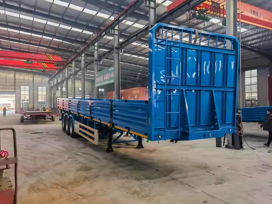 CIMC aço personalizado a partir de 6T com 3 eixos caminhão chinês carregamento vedação caminhão semi-reboque