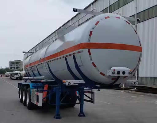 CIMC 3 / 4 eixos nitrogénio líquido gás natural Lpg camião-tanque