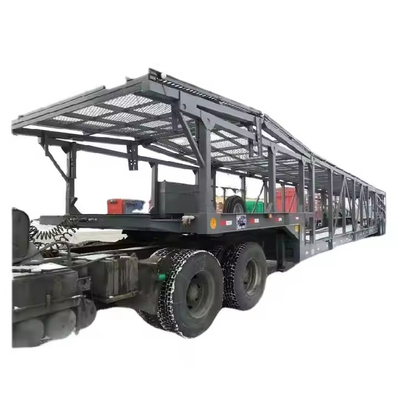 Carro de carga pesada 2 eixos Carro de carga 6-8 Carro de transporte de caminhão Trailers de estilo europeu Carro de transporte Utilidade Trailers com suspensão pneumática