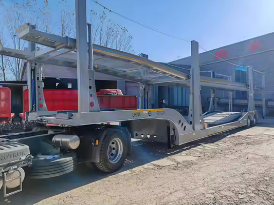 Novo 2/ 3 eixo caminhão pesado transporte de veículos utilitários transportador semi-reboque