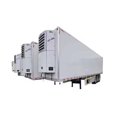 CIMC Van Refrigerado Custo 3 eixo deck frigorífico Prime Cargo Reefer Semi-trailer Refrigerado Semi-trailer Refrigerado Van Trailer