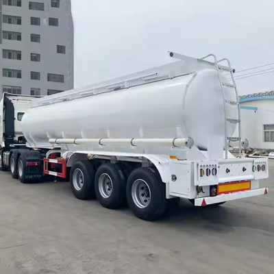 Cisterna de combustível Petróleo Petróleo Cisterna de combustível Semi camião Reboque 40000 45000 Litros Semi-reboque Aço de alta resistência 70tons