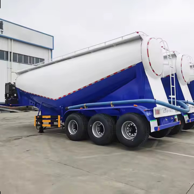 3 eixos de alta qualidade 28-60 toneladas Cimento a granel Tanker Semi-trailer Cimento Silo Semi-trailer