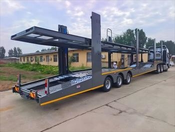 Carregador de automóveis confiável Semi-reboque para o transporte de automóveis eficientes Garantindo proteção máxima Alta estabilidade