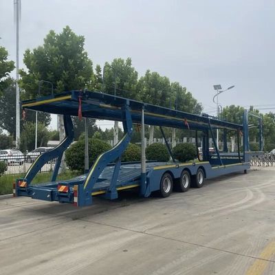 Transportador Automotivo de 3 Eixos e Dois Andares para SUV/ORV/CUV/MPV Semi-Reboque