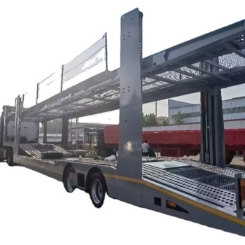 50T Max Carregador de Carro de Carga Útil Semi-reboque para o Transporte de Carros Eficiente