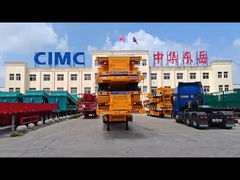 semi reboque de esqueleto