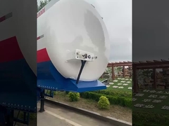 CIMC Água, leite, diesel, gasolina, óleo comestível, transporte de líquidos de petróleo