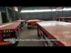 CIMC Semi-reboque de banco plano