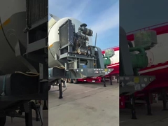 Venda quente do Último Design de Semirreboque Tanque de Pó a Granel de Cimento de Três Eixos de Alta Resistência